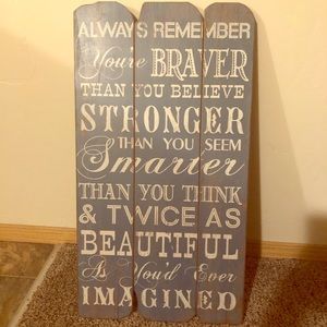 Beautiful Quote Wooden Pallet